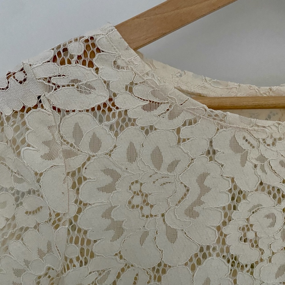 Club Monaco Lace Top - Picture 2 of 5